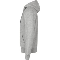 ID 0638 CORE hoodie  zip Lys gr melange