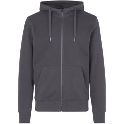 ID 0638 CORE hoodie  zip Silver grey