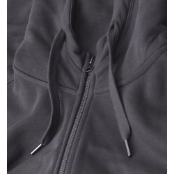 ID 0638 CORE hoodie  zip Silver grey