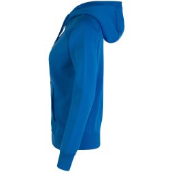 ID 0639 CORE hoodie  zip  dame Azur