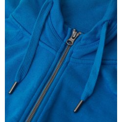 ID 0639 CORE hoodie  zip  dame Azur