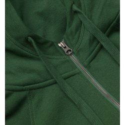 ID 0639 CORE hoodie  zip  dame Flaskegrn