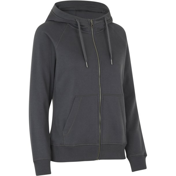 ID 0639 CORE hoodie  zip  dame Koks gr