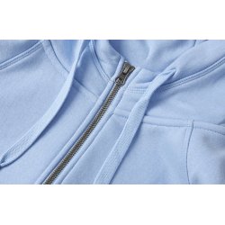 ID 0639 CORE hoodie  zip  dame Lys bl