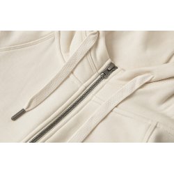 ID 0639 CORE hoodie  zip  dame Off-white