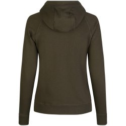 ID 0639 CORE hoodie  zip  dame Oliven
