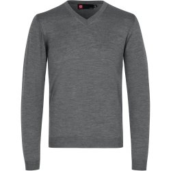 ID 0640 Pullover  merino Gr melange