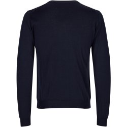 ID 0640 Pullover  merino Navy