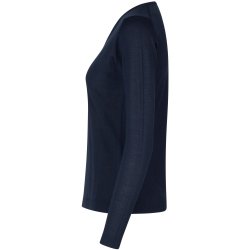 ID 0641 Pullover  merino  dame Navy