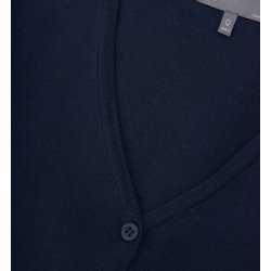 ID 0643 Cardigan  merino  dame Navy