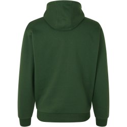 ID 0660 Soft hoodie  kængurulomme  unisex Flaskegrøn