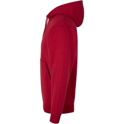 ID 0660 Soft hoodie  kængurulomme  unisex Rød