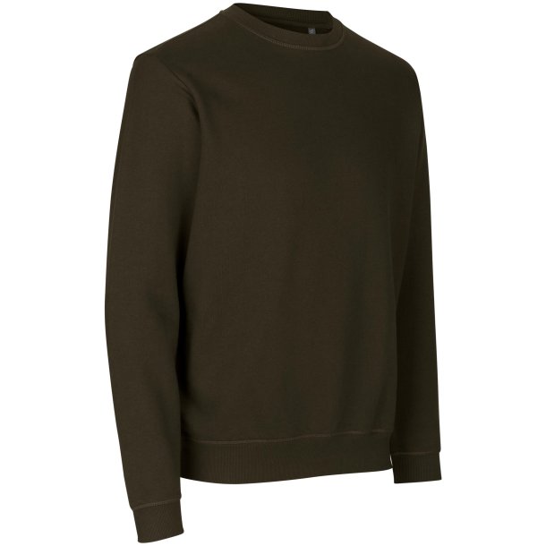 ID 0682 Sweatshirt  kologisk Oliven