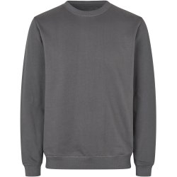 ID 0682 Sweatshirt  økologisk Silver grey
