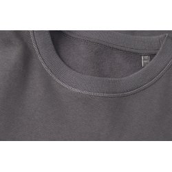 ID 0682 Sweatshirt  økologisk Silver grey