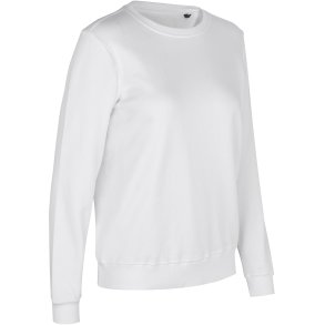 ID 0683 Sweatshirt  kologisk  dame Hvid