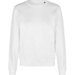 ID 0683 Sweatshirt  kologisk  dame Hvid