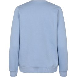 ID 0683 Sweatshirt  økologisk  dame Lys blå