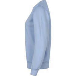 ID 0683 Sweatshirt  økologisk  dame Lys blå