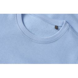 ID 0683 Sweatshirt  økologisk  dame Lys blå