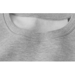 ID 0683 Sweatshirt  kologisk  dame Lys gr melange