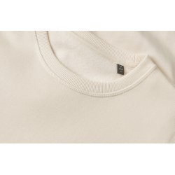 ID 0683 Sweatshirt  økologisk  dame Off-white