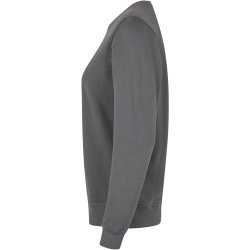 ID 0683 Sweatshirt  økologisk  dame Silver grey