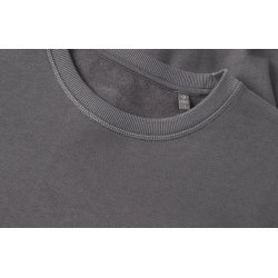 ID 0683 Sweatshirt  økologisk  dame Silver grey
