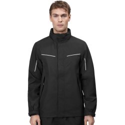 ID 0712 Zip-n-Mix skaljakke Sort