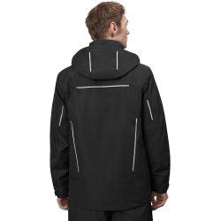 ID 0712 Zip-n-Mix skaljakke Sort