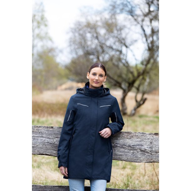 ID 0713 Zip-n-Mix skaljakke  dame Navy