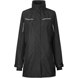 ID 0713 Zip-n-Mix skaljakke  dame Sort