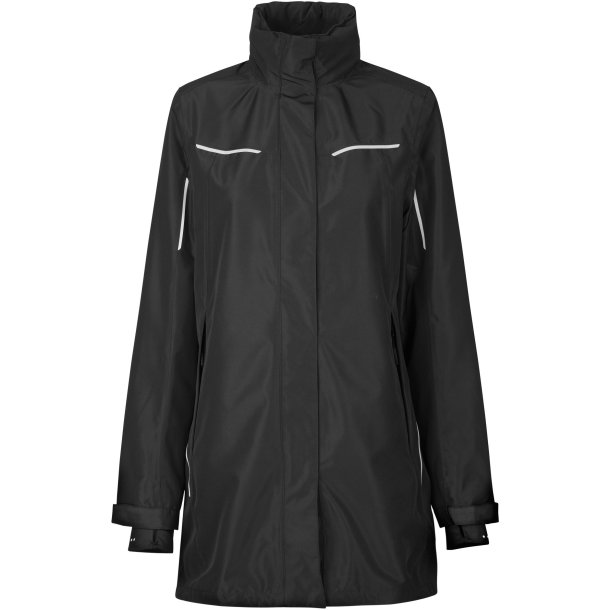 ID 0713 Zip-n-Mix skaljakke dame Sort