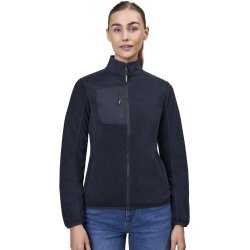 ID 0745 Bonded fleecejakke  dame Navy