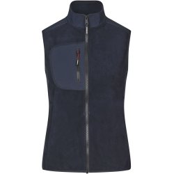 ID 0747 Bonded fleecevest  dame Navy