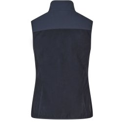 ID 0747 Bonded fleecevest  dame Navy