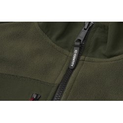 ID 0747 Bonded fleecevest  dame Oliven