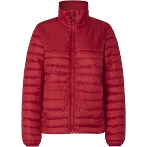 ID 0753 Letv�gtsjakke  vatteret  dame R�d