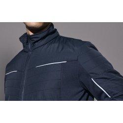 ID 0780 Zip-n-Mix jakke  hybrid Navy