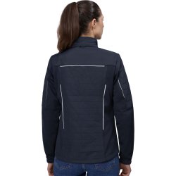 ID 0781 Zip-n-Mix jakke  hybrid  dame Navy