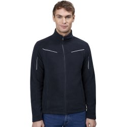 ID 0792 Zip-n-Mix mikrofleece  refleks Navy