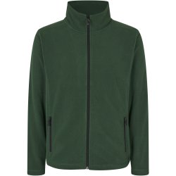 ID 0803 Cardigan  mikrofleece Flaskegrn