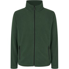 ID 0803 Cardigan  mikrofleece Flaskegrn