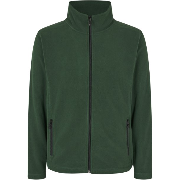 ID 0803 Cardigan  mikrofleece Flaskegrn