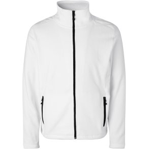 ID 0803 Cardigan  mikrofleece Hvid