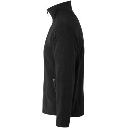 ID 0803 Cardigan  mikrofleece Sort