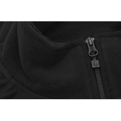 ID 0803 Cardigan  mikrofleece Sort