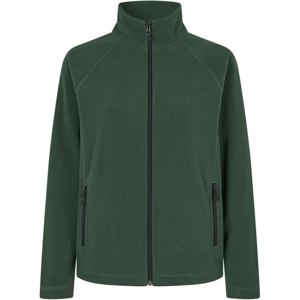 ID 0805 Cardigan  mikrofleece  dame Flaskegrn