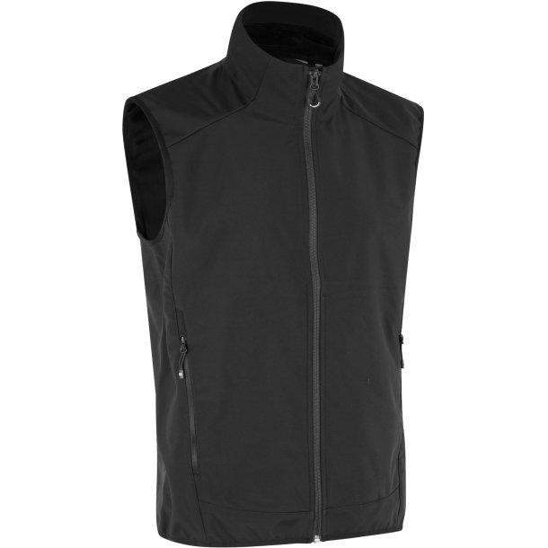 ID 0824 Softshell vest  funktionel Sort L
