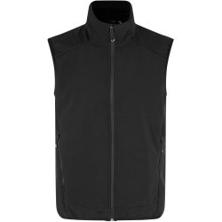 ID 0824 Softshell vest  funktionel Sort